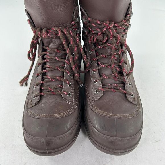 Nike Storm Warrior Rain Boots US 7.5 Brown Fleece Lined Lace-Up Boot - Picture 8 of 14